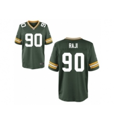 Nike Green Bay Packers 90 B.J. Raji green Elite NFL Jersey