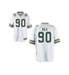 Nike Green Bay Packers 90 B.J. Raji white Game NFL Jersey