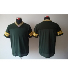 Nike Green Bay Packers Blank Green Elite NFL Jersey