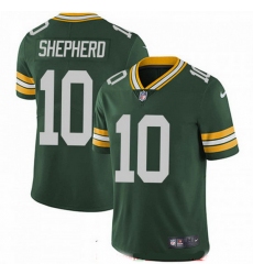Nike Packers 10 Darrius Shepherd Green Team Color Men Stitched NFL Vapor Untouchable Limited Jersey
