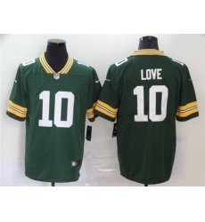 Nike Packers 10 Jordan Love Green 2020 NFL Draft First Round Pick Vapor Untouchable Limited Jersey