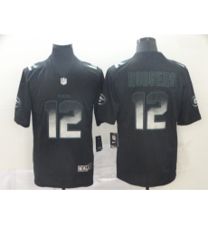 Nike Packers 12 Aaron Rodgers Black Arch Smoke Vapor Untouchable Limited Jersey