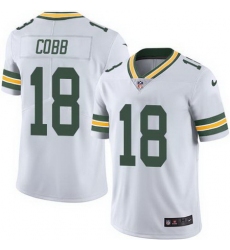 Nike Packers #18 Randall Cobb White Youth Stitched NFL Limited Rush Jersey