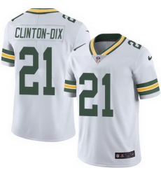 Nike Packers #21 Ha Ha Clinton Dix White Mens Stitched NFL Limited Rush Jersey