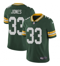 Nike Packers #33 Aaron Jones Green Mens Stitched NFL Vapor Untouchable Limited Jersey