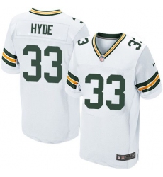 Nike Packers #33 Micah Hyde White Mens Stitched NFL Elite Jersey