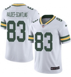 Nike Packers #83 Marquez Valdes Scantling White Mens Stitched NFL Vapor Untouchable Limited Jersey