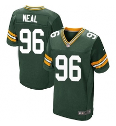 Nike Packers #96 Mike Neal Green Team Color Mens Stitched NFL Elite Jersey