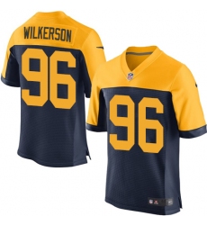 Nike Packers #96 Muhammad Wilkerson Navy Blue Alternate Mens Stitched NFL New Elite Jersey