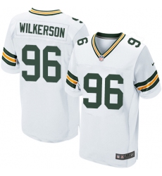 Nike Packers #96 Muhammad Wilkerson White Mens Stitched NFL Elite Jersey