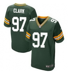 Nike Packers #97 Kenny Clark Green Team Color Mens Stitched NFL Elite Jersey