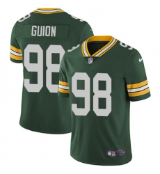 Nike Packers #98 Letroy Guion Green Team Color Mens Stitched NFL Vapor Untouchable Limited Jersey