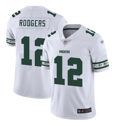 Packers 12 Aaron Rodgers White Mens Stitched Football Limited Team Logo Fashion Jersey