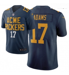 Packers 17 Davante Adams Navy Men Stitched Football Limited City Edition Jersey