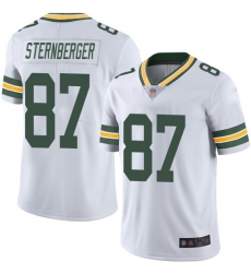 Packers 87 Jace Sternberger White Men Stitched Football Vapor Untouchable Limited Jersey