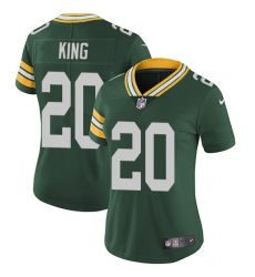 Nike Packers #20 Kevin King Green Team Color Womens Stitched NFL Vapor Untouchable Limited Jersey