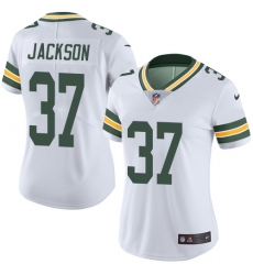 Nike Packers #37 Josh Jackson White Womens Stitched NFL Vapor Untouchable Limited Jersey