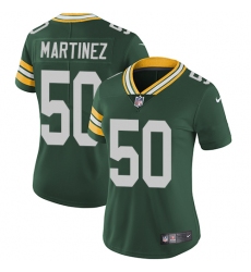 Nike Packers #50 Blake Martinez Green Team Color Womens Stitched NFL Vapor Untouchable Limited Jersey