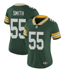 Women Packers 55 Za Darius Smith Green Team Color Stitched Football Vapor Untouchable Limited Jersey