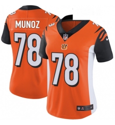 Womens Nike Cincinnati Bengals 78 Anthony Munoz Elite Orange Alternate NFL Jersey