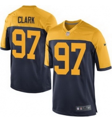 Nike Packers #97 Kenny Clark Navy Blue Alternate Youth Stitched NFL New Elite Jersey