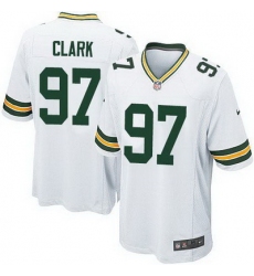 Nike Packers #97 Kenny Clark White Youth Stitched NFL Elite Jersey