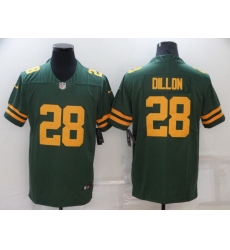 Youth Green Bay Packers 28 A J Dillon 2021 Green Legend Stitched Football Jersey