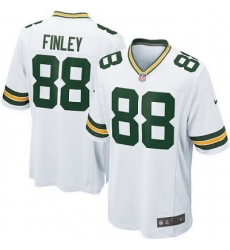 Youth Green Bay Packers 88# Jermichael Finley Game White Jersey