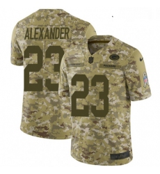 Youth Nike Green Bay Packers 23 Jaire Alexander Limited Camo 2018 Salute to Service NFL Jersey