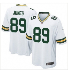 Youth Nike Packers #89 James Jones White Stitched NFL Elite Jersey