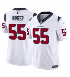 Men Houston Texans 55 Danielle Hunter White 2024 F U S E Vapor Untouchable Stitched Football Jersey