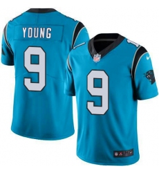 Men Nike Carolina Panthers #9 Bryce Young Teal Vapor Untouchable Limited Stitched NFL Jersey