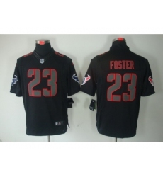 Nike Houston Texans 23 Arian Foster Black Limited Impact NFL Jersey