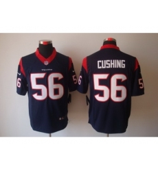 Nike Houston Texans 56 Brian Cushing Blue LIMITED NFL Jersey
