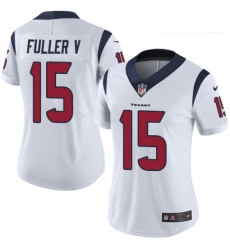 Womens Nike Houston Texans 15 Will Fuller V Limited White Vapor Untouchable NFL Jersey