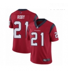 Youth Houston Texans 21 Bradley Roby Red Alternate Vapor Untouchable Limited Player Football Jersey