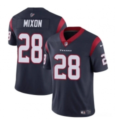 Youth Houston Texans 28 Joe Mixon Navy Vapor Untouchable Limited Stitched Football Jersey