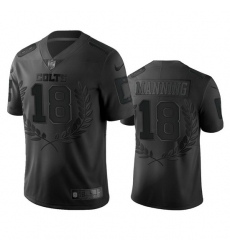 Indianapolis Colts 18 Peyton Manning Men Nike Black NFL MVP Limited Edition Jersey