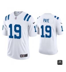 Men Indianapolis Colts #19 Kwity Paye White 2021 Vapor Untouchable Limited Stitched NFL Jersey