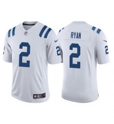 Men Indianapolis Colts 2 Matt Ryan White Vapor Untouchable Limited Stitched Football jersey