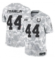 Men Indianapolis Colts 44 Zaire Franklin 2024 F U S E Arctic Camo Salute To Service Limited Stitched Football Jersey