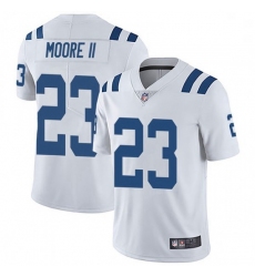 Men Indianapolis Colts Kenny Moore II Limited Color Rush Vapor Untouchable Jersey White
