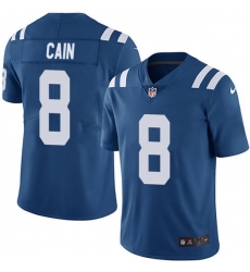 Men Nike Deon Cain Indianapolis Colts Limited Royal Team Color Vapor Untouchable Jersey