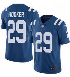 Men Nike Indianapolis Colts 29 Malik Hooker Royal Blue Team Color Vapor Untouchable Limited Player NFL Jersey