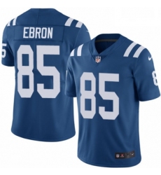 Men Nike Indianapolis Colts 85 Eric Ebron Royal Blue Team Color Vapor Untouchable Limited Player NFL Jersey