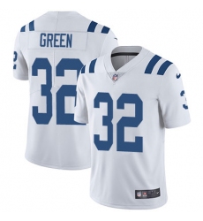 Nike Colts #32 T J  Green White Mens Stitched NFL Vapor Untouchable Limited Jersey
