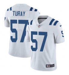Nike Colts #57 Kemoko Turay White Mens Stitched NFL Vapor Untouchable Limited Jersey
