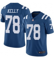 Nike Colts #78 Ryan Kelly Royal Blue Mens Stitched NFL Limited Rush Jersey