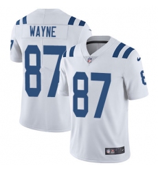 Nike Colts #87 Reggie Wayne White Mens Stitched NFL Vapor Untouchable Limited Jersey