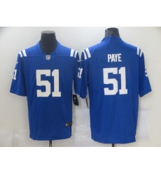 Nike Indianapolis Colts 1 Kwity Paye Royal 2021 NFL Draft Vapor Untouchable Limited Jersey